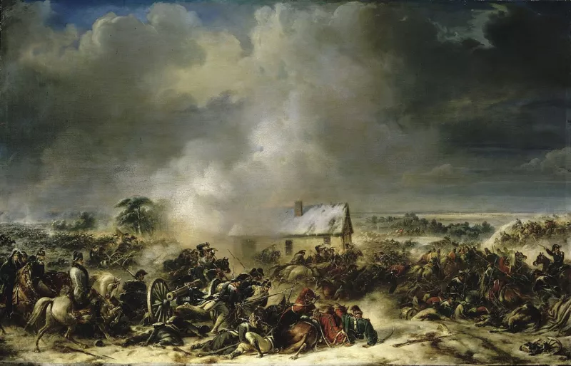 Jean-Charles Langlois - Bataille de Hoff, 6 février 1807
