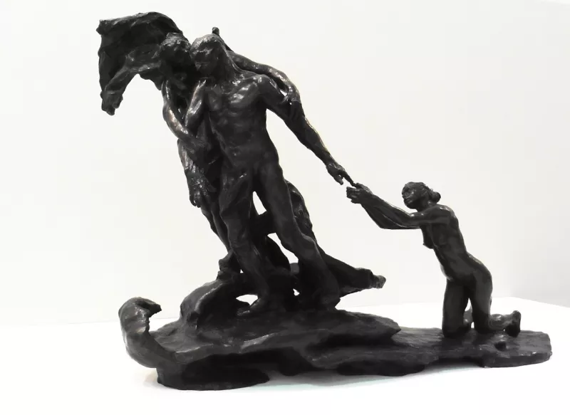 Camille Claudel.- L’Âge mûr ou La Destinée, 1899, bronze (3)