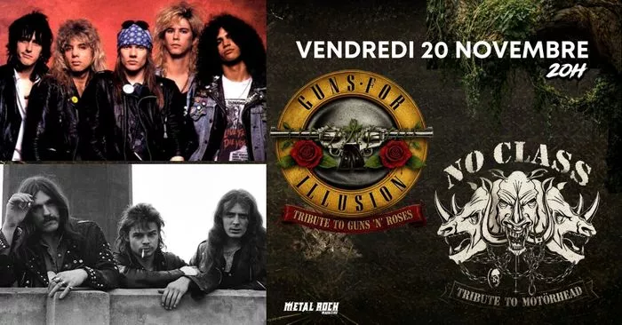 Guns For Illusion Tribute G'n'R / No Class Tribute Motörhead