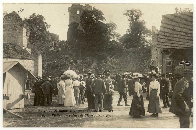 10. Visites aux ruines de Château-sur-Epte