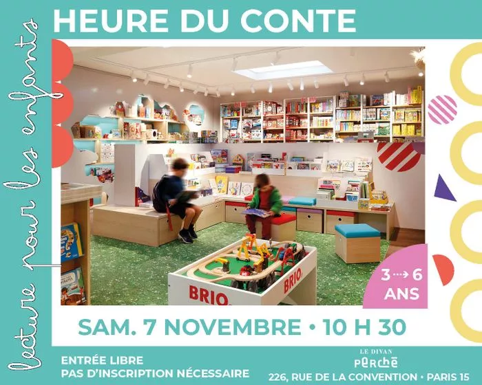 L'Heure du conte au Divan Perché