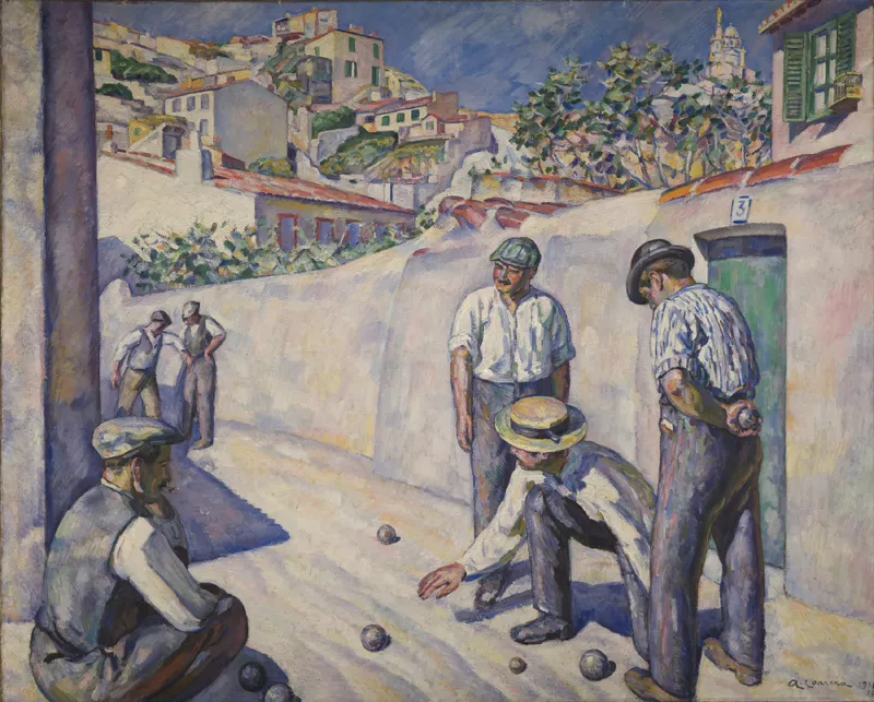Augustin Carrera, Joueurs de boules