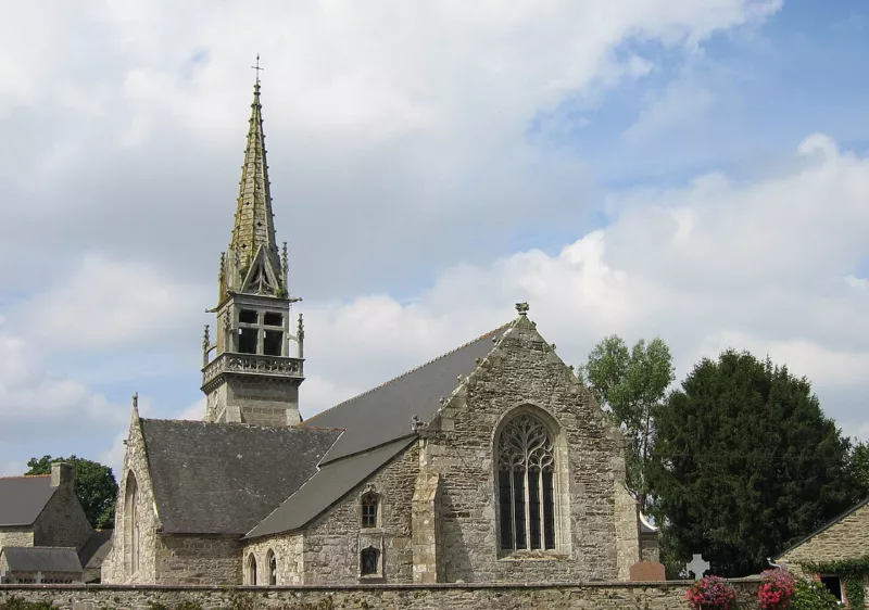Eglise-Saint-Fiacre, Saint-Fiacre, Côtes-d'Armor, France