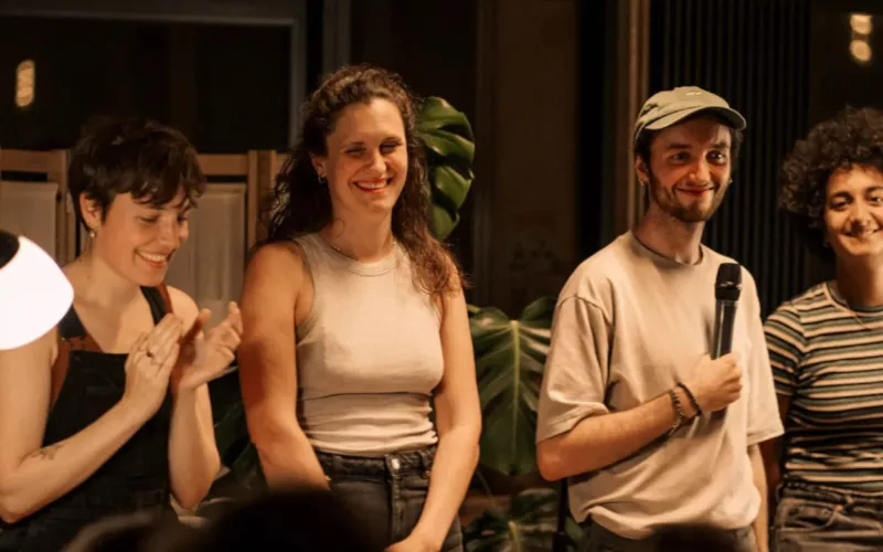 Greenwashing comedy club