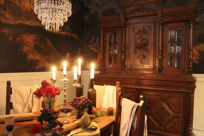 Cuisine à la chandelle : un dîner d'Halloween à Bordeaux