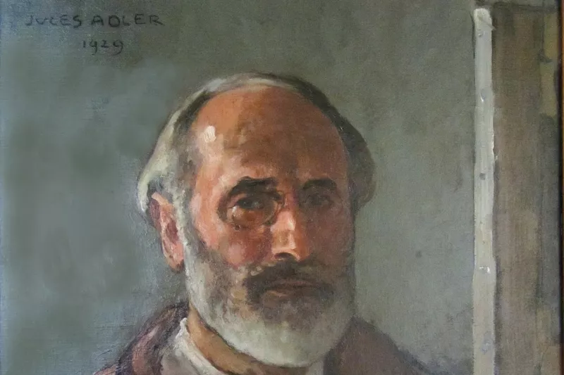 Autoportrait Jules Adler