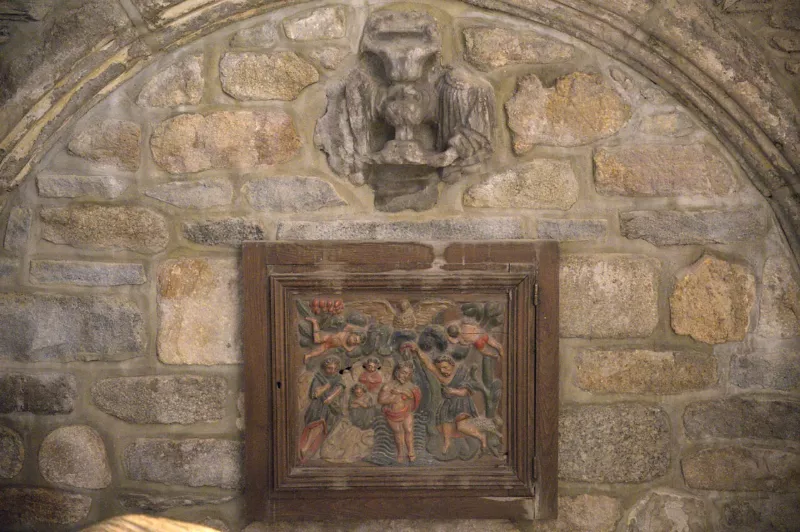 Landerneau - Église Saint-Houardon - Chapelle des fonds baptismaux - Tableau