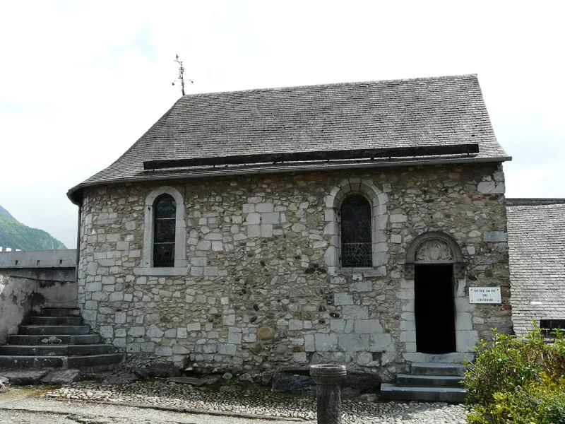 Lourdes château chapelle