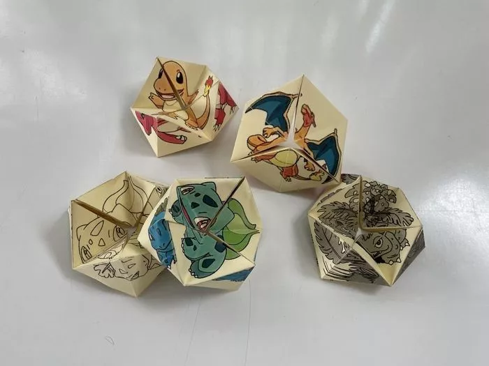 Atelier : Flexagone Pokémon