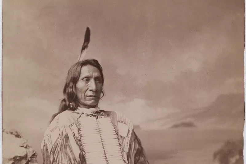 Red Cloud by John K Hillers circa 1880