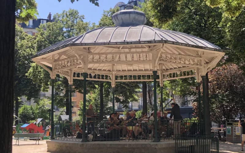 Kiosque en Fête au square Courteline