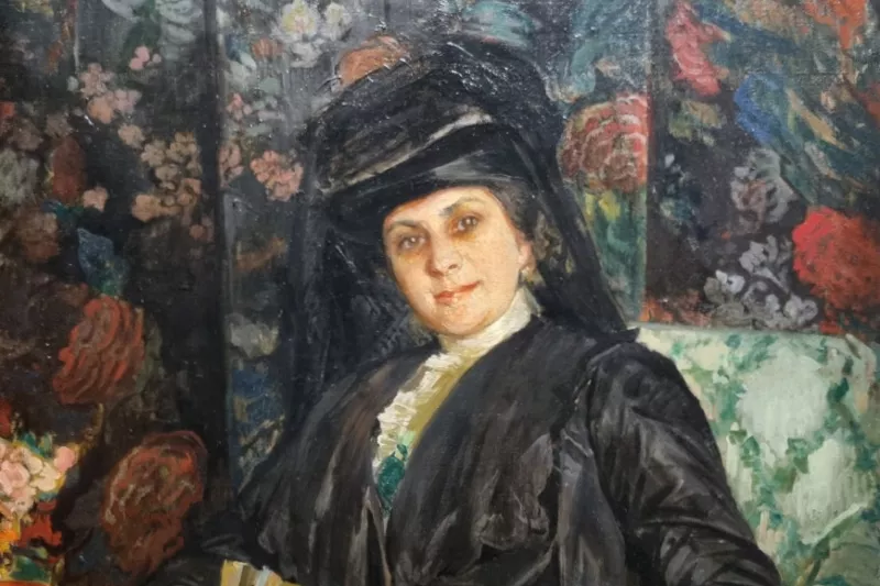 Portrait de madame Langweil - Jacques-Émile Blanche - MAMCS 55.974.0.645