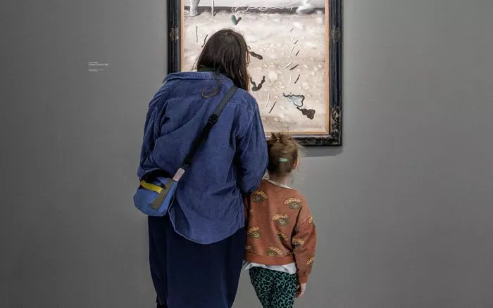 Visite en famille à la Bourse de Commerce — Pinault Collection