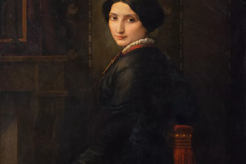 Portrait de Mme G L (Palmira Leonardi, wife of Gustave Le Gray)