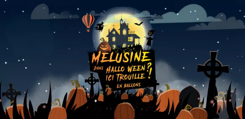 Mélusine dans Hallo Ween ? Ici Trouille !