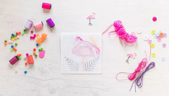 Broderie sur photographie