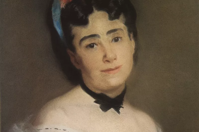 Eva Gonzalès - Portrait de Madame E. G. (Emmanuel Gonzalès), mère de l’artiste