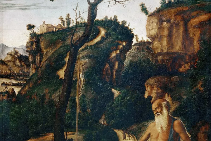Cima da Conegliano, San Girolamo nel deserto, Pinacoteca di Brera