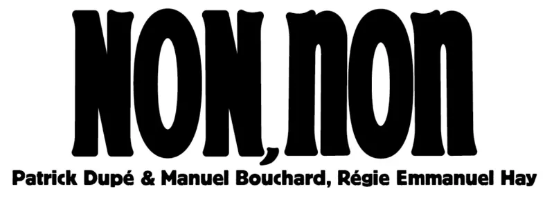 Affiche : NON, non