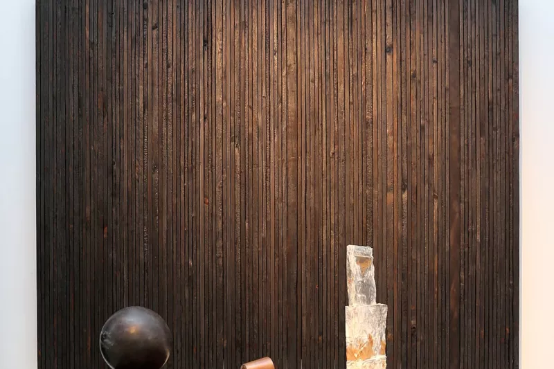 Pier paolo calzolari, pioggia 4, 2006