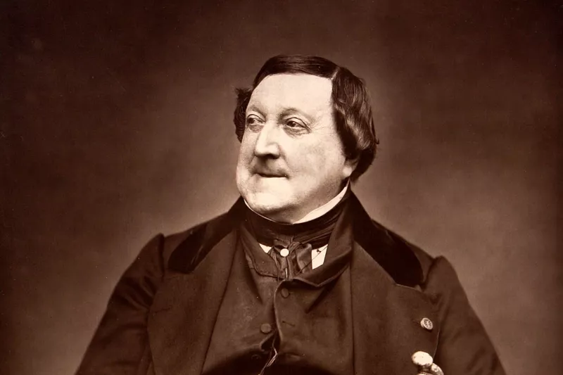 Composer Rossini G 1865 by Carjat