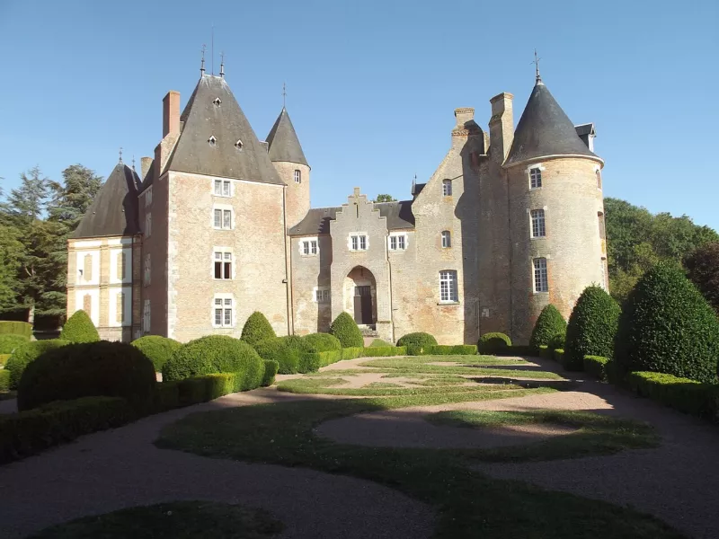 Façade ouest, château de Blancafort