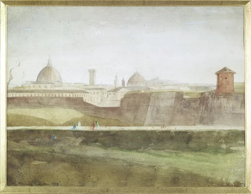 Françoise Foliot - Gustave Moreau - Vue de Florence