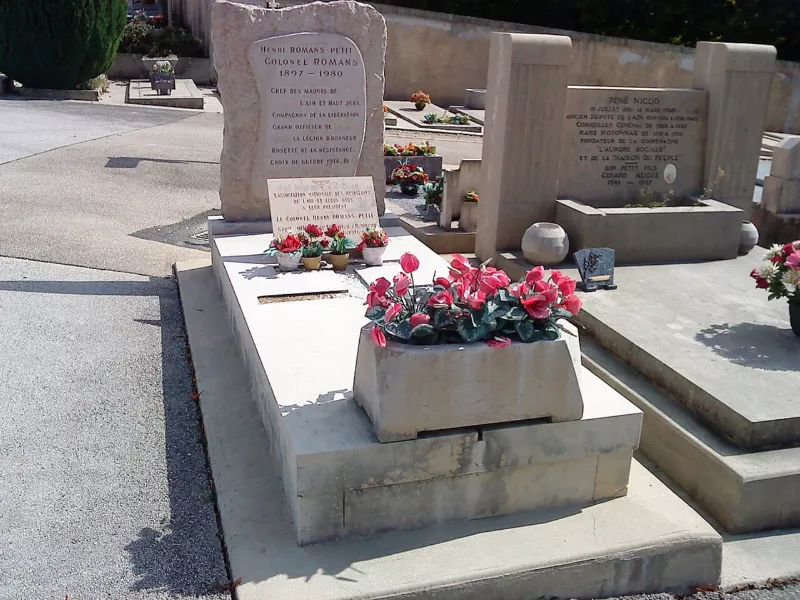 Tombe Henri Romans-Petit