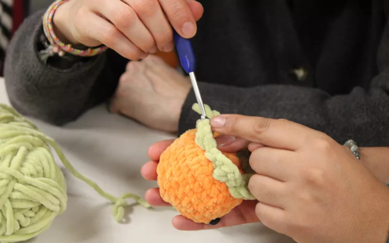 Atelier créatif - Peluche en crochet