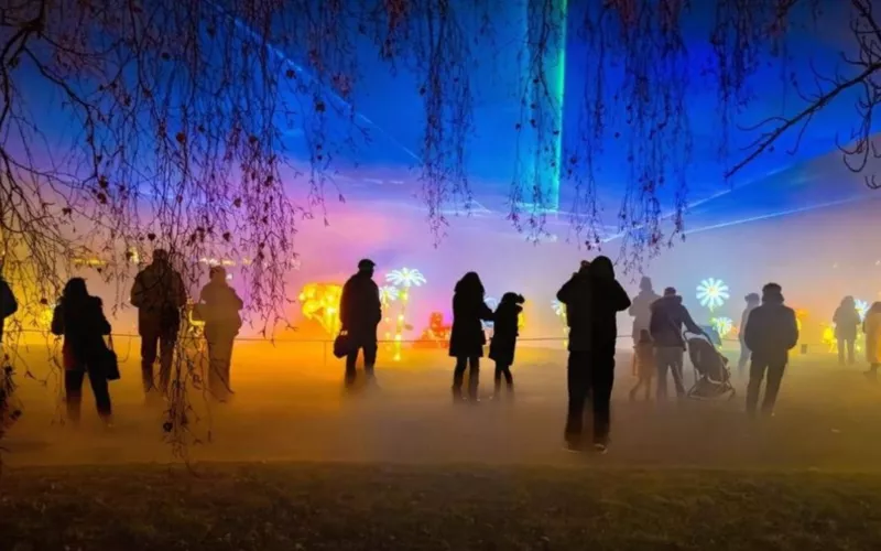 L'Odyssée Lumineuse au Parc floral de Paris