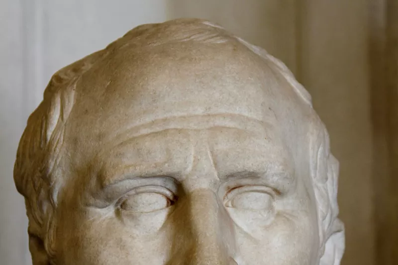 Bust of Cicero (1st-cent. BC) - Palazzo Nuovo - Musei Capitolini - Rome 2016