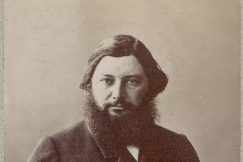 Gustave Courbet, photograph Atelier Nadar, c. 1860s