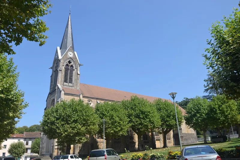 Parvis de l'église