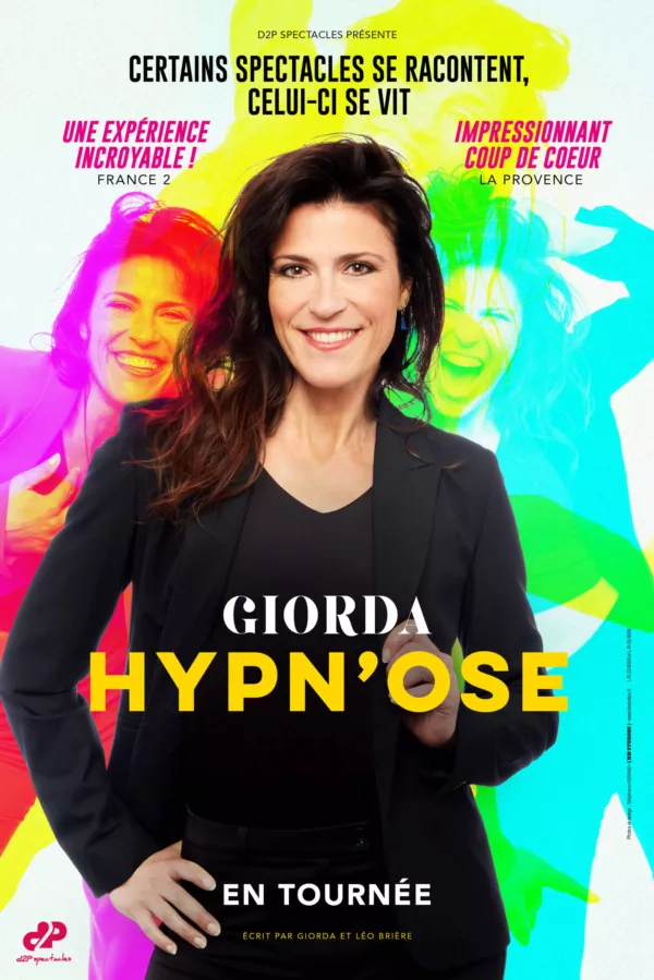 Affiche : GIORDA « HYPN’OSE »