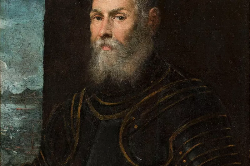 Tintoretto Venetian admiral