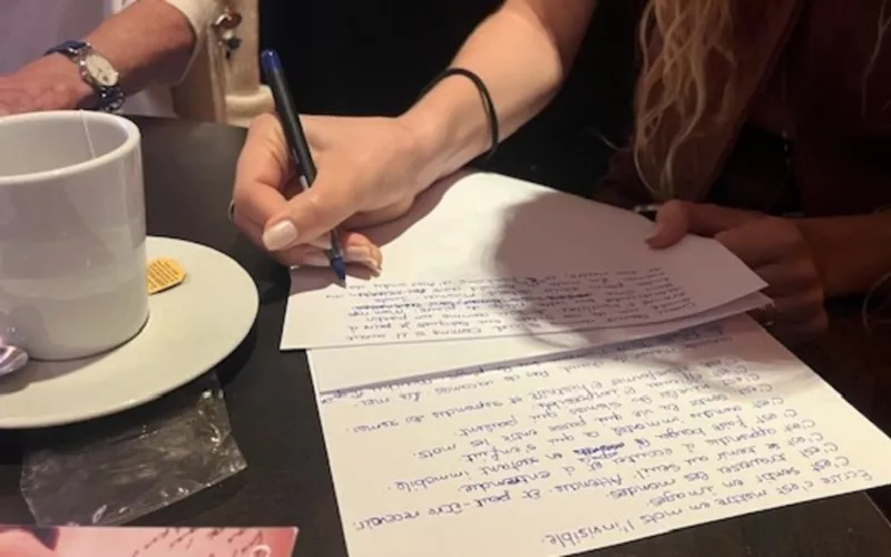 Atelier d'écriture en lien avec l'exposition "Cezanne et nous"