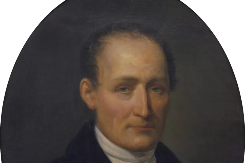 Posthumous portrait of Nicéphore Niépce