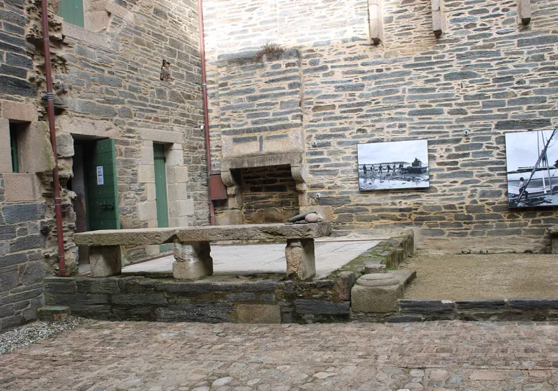 Morlaix - La maison Penanault Cour