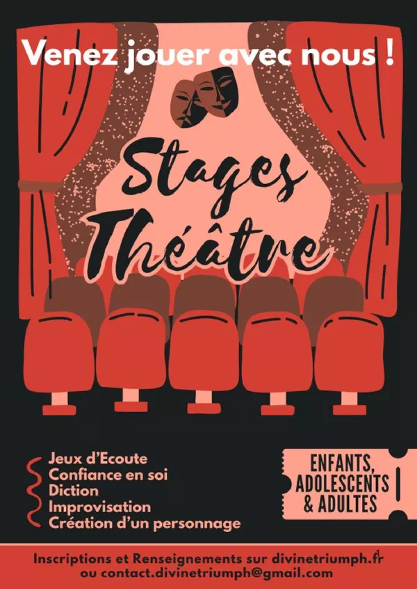 Stage Théâtre Ado 12-18 ans