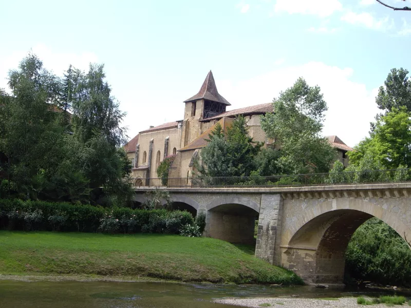 Abbaye de Saint-Sever-de-Rustan (Hautes-Pyrénées, France)