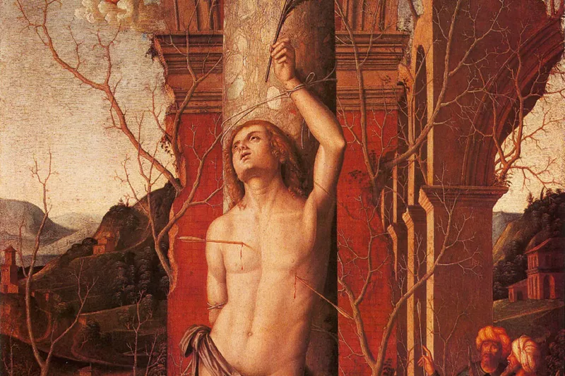 Marco Palmezzano - Saint Sebastian