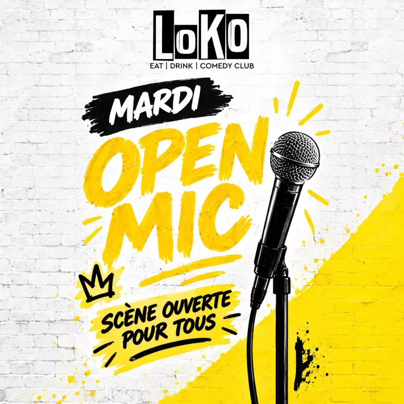 Affiche : LOKO OPEN MIC
