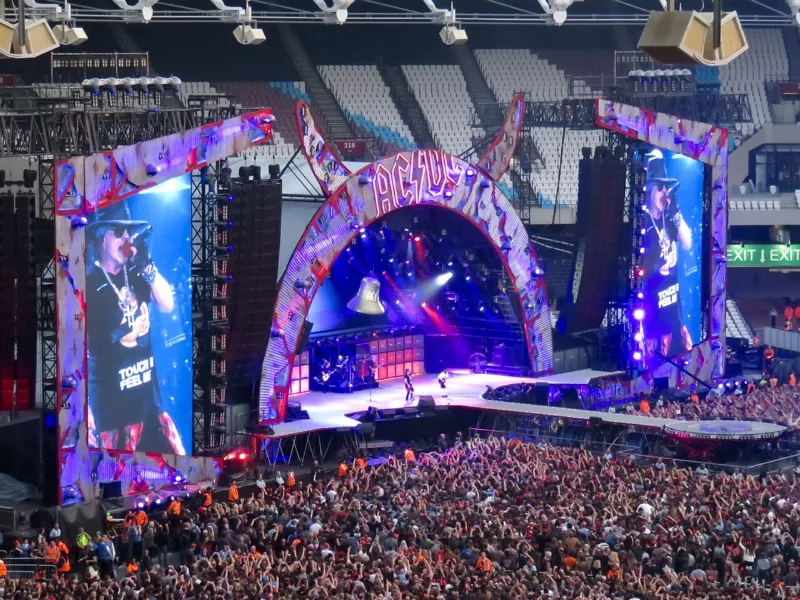 AC DC at London's Olympic Stadium