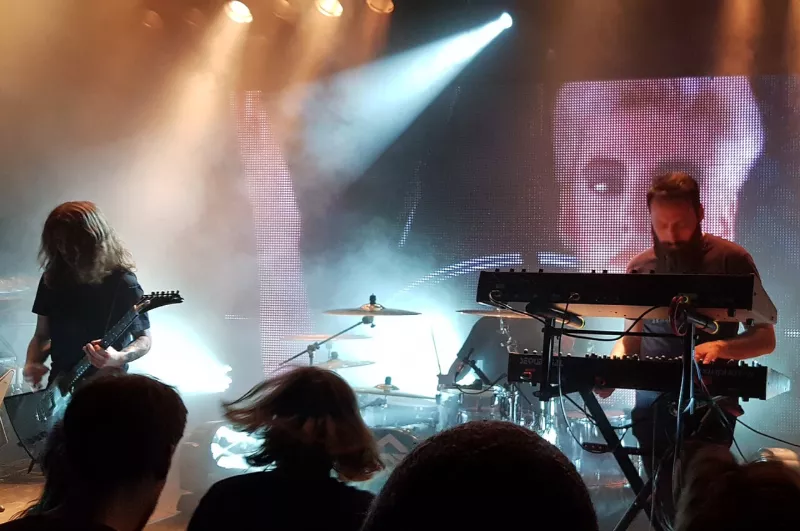 Carpenter Brut, live performance, Hamburg 2018