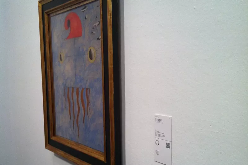 QRpedia codes at Fundació Joan Miró 22
