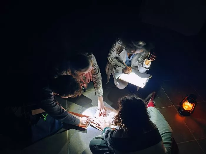 Le trésor perdu : jeu de piste nocturne