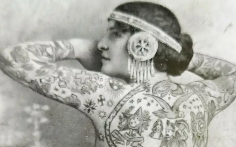 A l'encre bleue. Retrouver l'histoire des femmes tatouées dans les archives des prisons françaises (1881-1950)