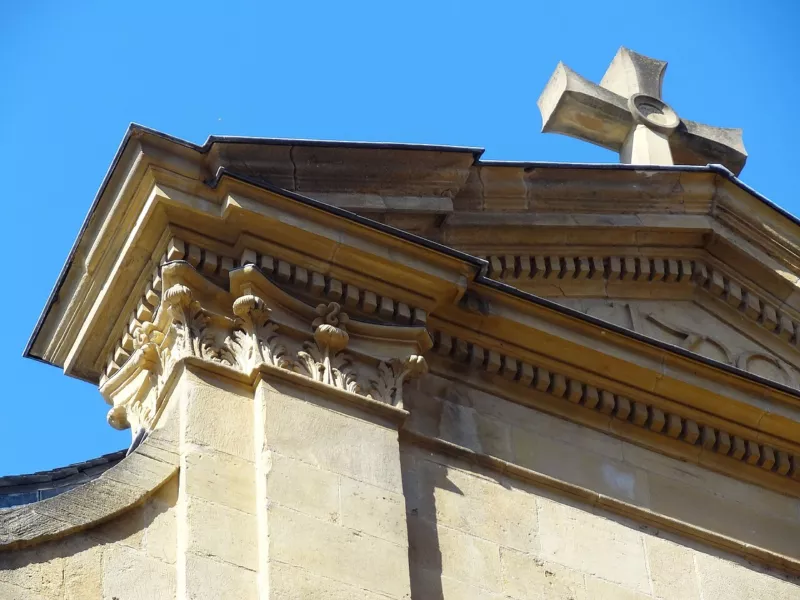 Metz Eglise des Trinitaires haut facade