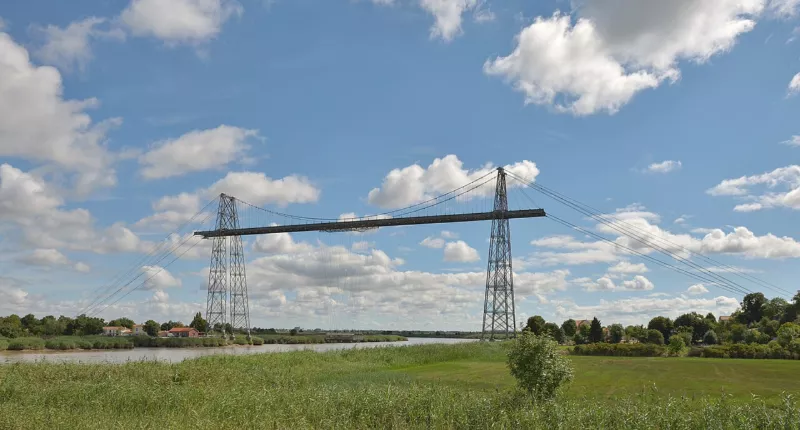 Pont transbordeur de Rochefort du E