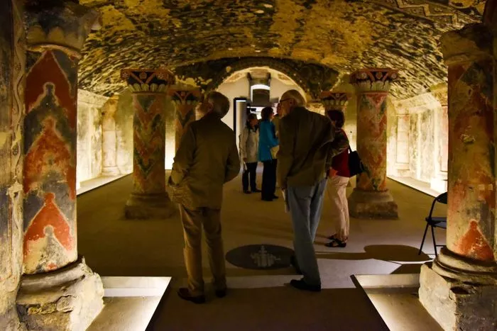 Visite guidée de la Crypte